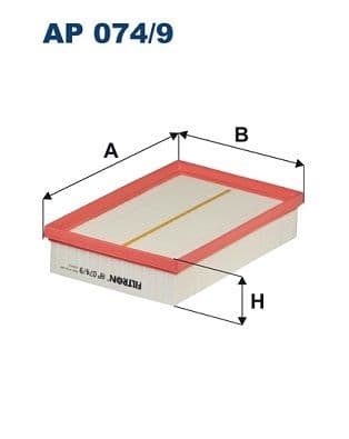 Gaisa filtrs FILTRON AP 074/9 1