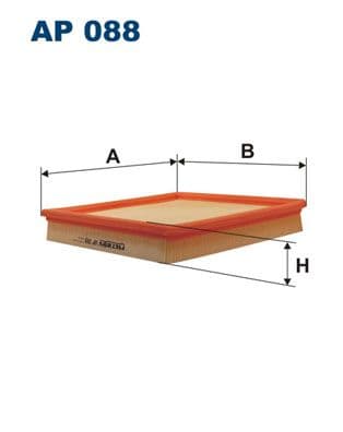 Gaisa filtrs FILTRON AP 088 1