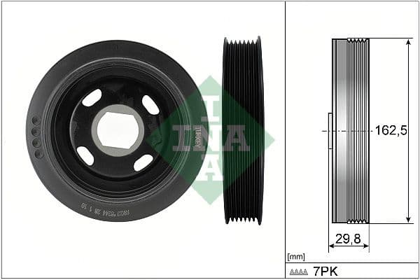 Piedziņas skriemelis, Kloķvārpsta Schaeffler INA 544 0179 10 1