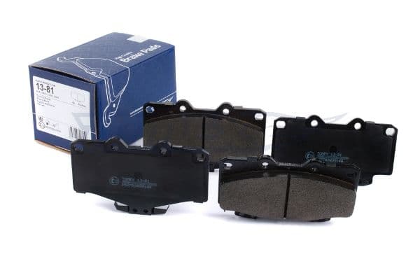 Bremžu uzliku kompl., Disku bremzes TOMEX Brakes TX 13-81 1