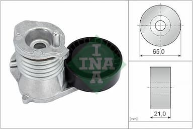 Siksnas spriegotājs, Ķīļsiksna INA 534 0029 10 1