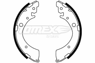 Bremžu loku komplekts TOMEX Brakes TX 22-40 1