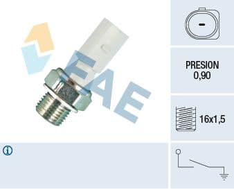 Eļļas spiediena devējs FAE 12860 1