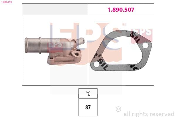 Termostats, Dzesēšanas šķidrums EPS 1.880.159 1