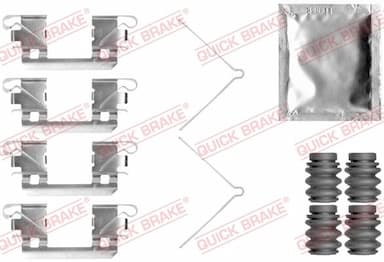 Piederumu komplekts, Disku bremžu uzlikas QUICK BRAKE 109-0113 1