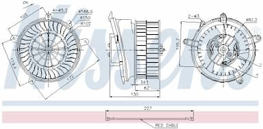 Salona ventilators NISSENS 87152 6