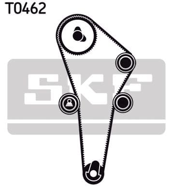 Zobsiksnas komplekts SKF VKMA 94609 2