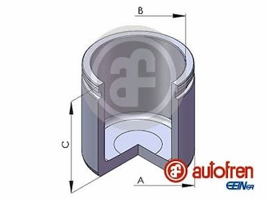 Virzulis, Bremžu suports AUTOFREN SEINSA D025793 1