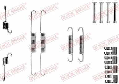 Piederumu komplekts, Bremžu loki QUICK BRAKE 105-0763 1