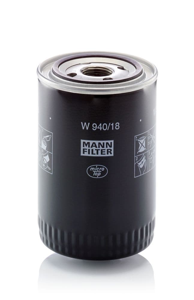 Eļļas filtrs MANN-FILTER W 940/18 1