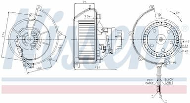 Salona ventilators NISSENS 87082 6