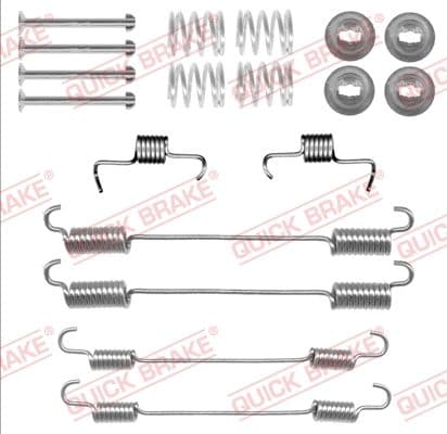 Piederumu komplekts, Bremžu loki QUICK BRAKE 105-0059 1