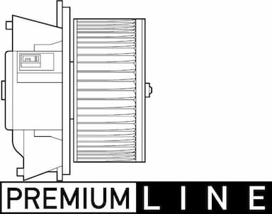 Salona ventilators MAHLE AB 107 000P 1