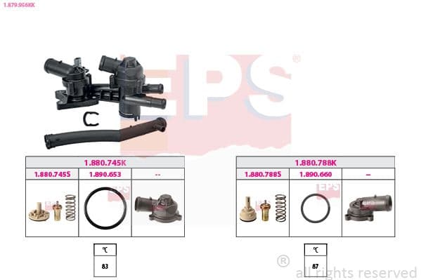 Termostats, Dzesēšanas šķidrums EPS 1.879.956KK 1