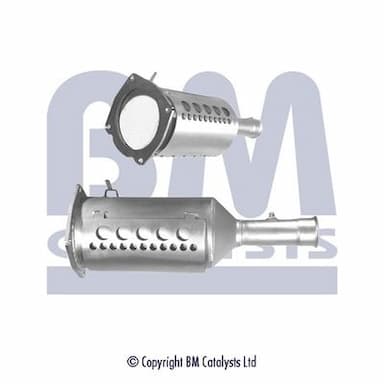 Nosēdumu-/Daļiņu filtrs, Izplūdes gāzu sistēma BM CATALYSTS BM11129 1