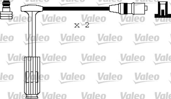 Augstsprieguma vadu komplekts VALEO 346145 1