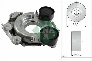 Siksnas spriegotājs, Ķīļsiksna Schaeffler INA 534 0712 10 1