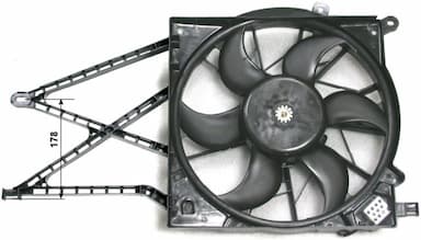 Ventilators, Motora dzesēšanas sistēma NRF 47582 2