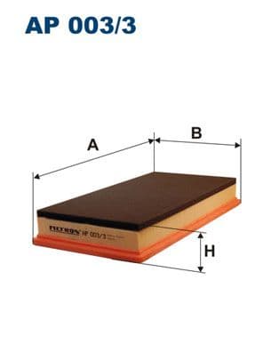 Gaisa filtrs FILTRON AP 003/3 1