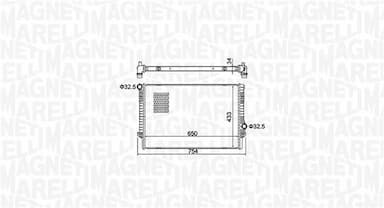 Radiators, Motora dzesēšanas sistēma MAGNETI MARELLI 350213156200 1