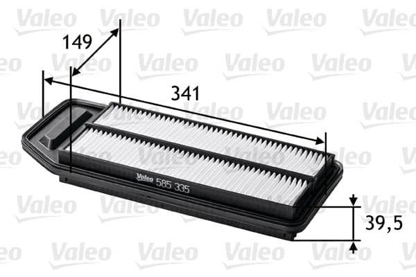 Gaisa filtrs VALEO 585335 1