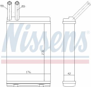 Siltummainis, Salona apsilde NISSENS 73642 8