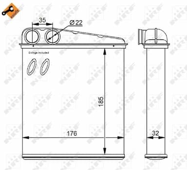 Siltummainis, Salona apsilde NRF 54271 5