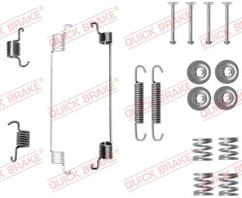 Piederumu komplekts, Bremžu loki QUICK BRAKE 105-0014 1