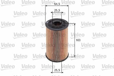 Eļļas filtrs VALEO 586533 1