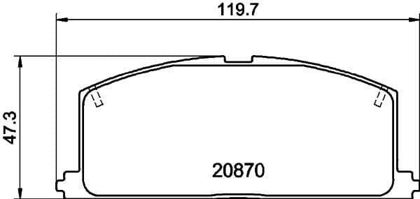 Bremžu uzliku kompl., Disku bremzes HELLA 8DB 355 006-091 1