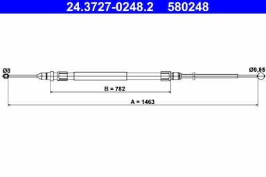 Trose, Stāvbremžu sistēma ATE 24.3727-0248.2 1