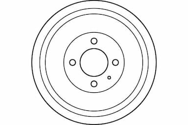 Bremžu trumulis TRW DB4300 2