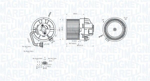 Salona ventilators MAGNETI MARELLI 069412298010 1