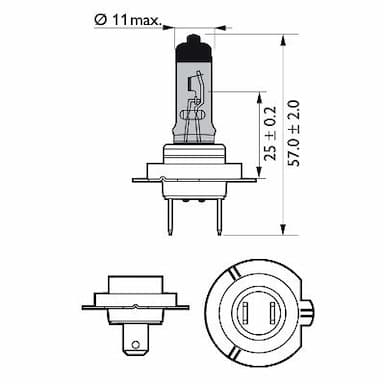 Kvēlspuldze PHILIPS 12972WVUB1 3