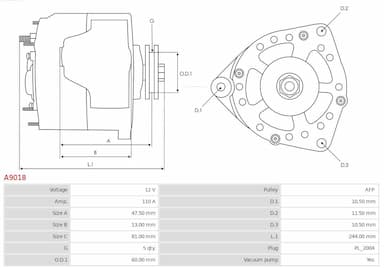 Ģenerators AS-PL A9018 5