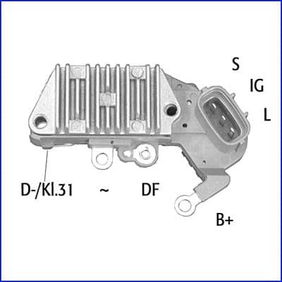 Ģeneratora sprieguma regulators HITACHI 132890 1