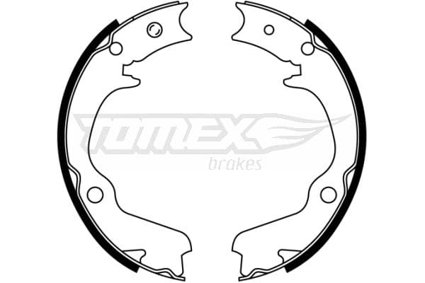 Bremžu loku komplekts TOMEX Brakes TX 22-41 1