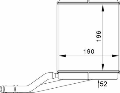 Siltummainis, Salona apsilde MAHLE AH 228 000P 2