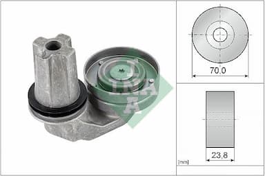 Siksnas spriegotājs, Ķīļsiksna Schaeffler INA 534 0635 10 1