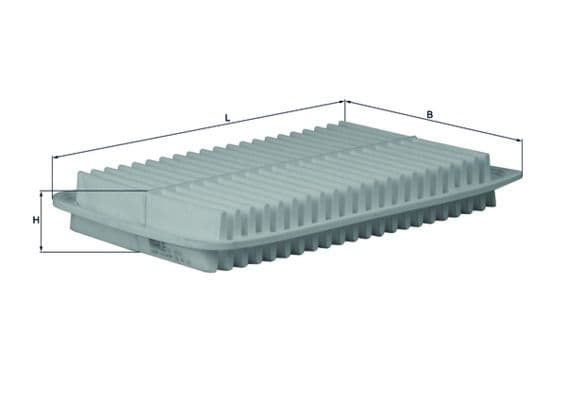 Gaisa filtrs KNECHT LX 1612 1