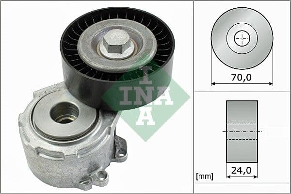 Siksnas spriegotājs, Ķīļsiksna INA 534 0110 20 1