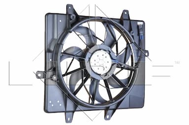 Ventilators, Motora dzesēšanas sistēma NRF 47220 1