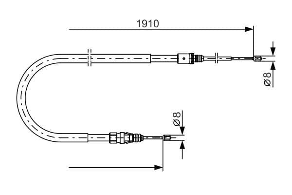 Trose, Stāvbremžu sistēma BOSCH 1 987 482 323 1