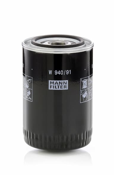 Eļļas filtrs MANN-FILTER W 940/91 1