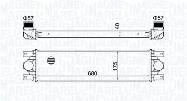 Starpdzesētājs MAGNETI MARELLI 351319204780 1