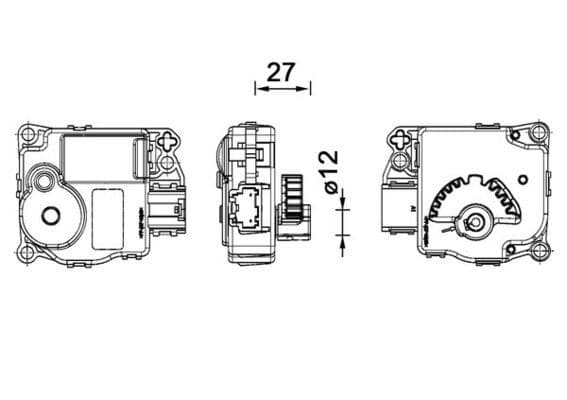 Regulēšanas elements, Jaucējkrāns MAHLE AA 59 000P 1