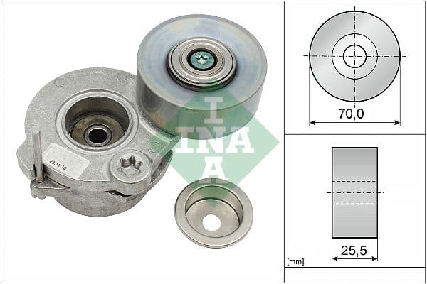 Siksnas spriegotājs, Ķīļsiksna Schaeffler INA 534 0672 10 1