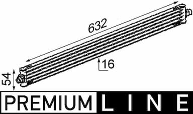 Eļļas radiators, Automātiskā pārnesumkārba MAHLE CLC 17 000P 1