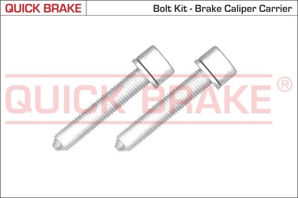 Skrūve, Bremžu suports QUICK BRAKE 11612K 1