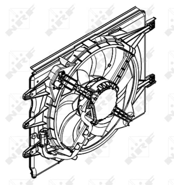 Ventilators, Motora dzesēšanas sistēma NRF 47595 1